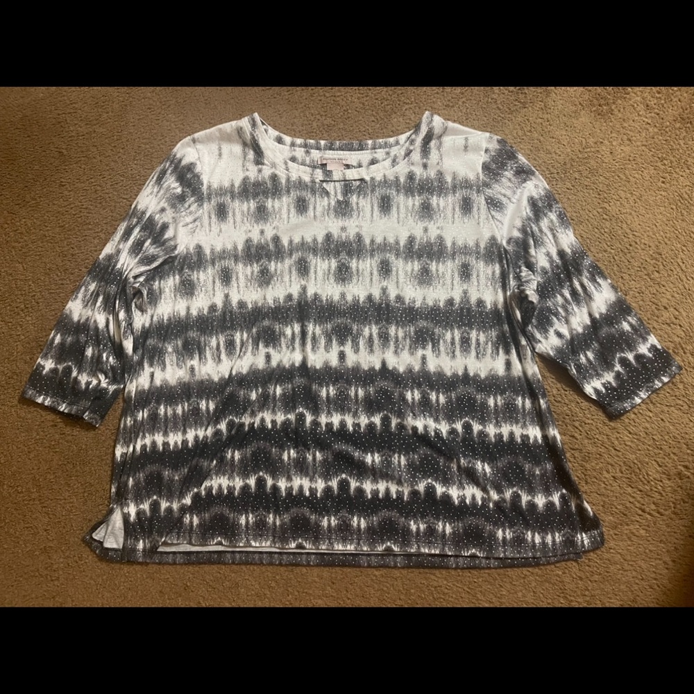 Allison Daley Woman 3/4 sleeve blouse 3X